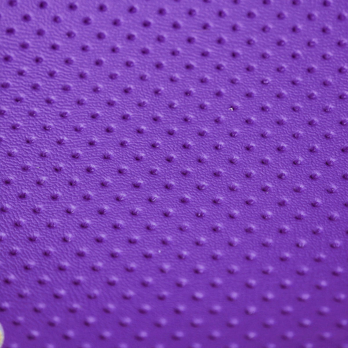 Purple Perforated Leather